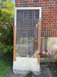 Screen/Glass Outer, Exterior Door New Old Stock 35'