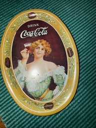 Vintage Drink Coca Cola Tip Tray Repro 1973