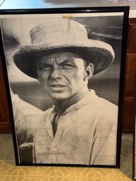 24 X 35 Black And White Poster Of Frank Sinatra