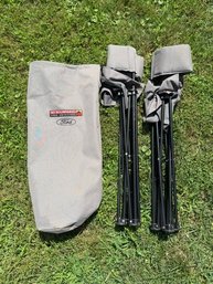 A Pair Of No Boundaries, Ford Explorer Folding Chairs Like New, With Case