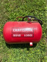 Craftsman Tank 5 Gallon Air Tank, 135 Psi