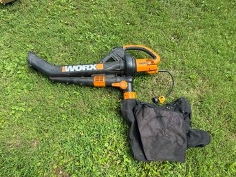 Worx Leaf Blower WG500 With Bag, Cordless