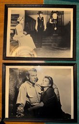 A Pair Of Movie Stills, Black And White