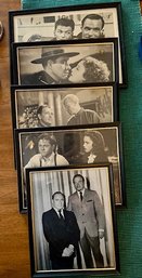 Group Of Black And White Movie Stills 1950's/60's Era
