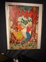Penny Comic Book Avon Comics By Harry Haenigsen, Based On His Newspaper Comic Strip.