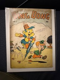 Ding Dong Comic No 5 Compix Comic Books  1947