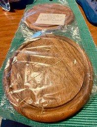 Two NEW Steak Serving Plates 10'