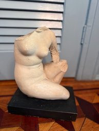 Nude Sculpture In The Style Of Leon Indenbaum Approx 16' Tall