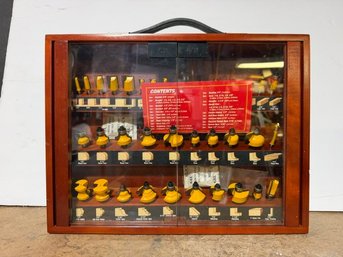 Master Grip 36 Piece Router Bit Set Case