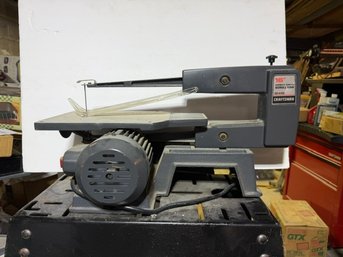 16' Direct Drive Scroll Saw Craftsman On Table