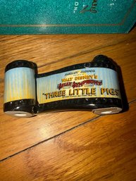 Disney 'three Little Piggies' Classics Walt Disney NIB With All Papers