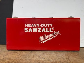 Milwaukee Sawzall Heavy Duty In Case Very Good Condition