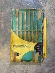 Greenlee Made In USA Match Set Of Wood Turning Tools