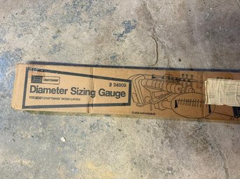 Craftsman, Lathe Accessory Diameter Sizing Gauge In Original Box