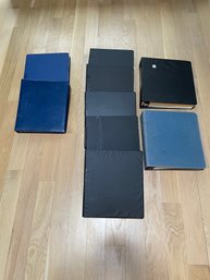 Assorted Group Of Loose Leaf Books