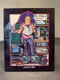 Byte By Byte 8 X 10 Laminated Plaque