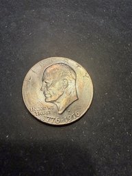 BiCentennial Eisenhower One Dollar Coin