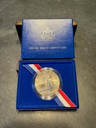 Uncirculated Ellis Island  Commemorative  Coin- Silver - 1986-P