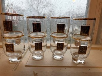 Set Of 8 Thorne's Scotch Glasses
