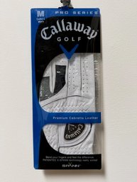 Callaway Leather Pro Series Golf Gloves In Package Size Large