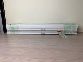 White Window Shade 2@ 31' BB&B