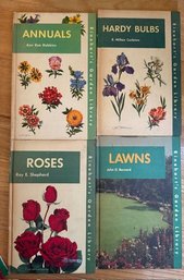 Rinehart's Garden Series Gardening Books, Hardy Bulbs, Annuals, Roses And Lawns