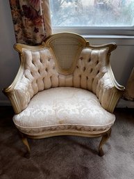Louis XV Style French Tufted Chair