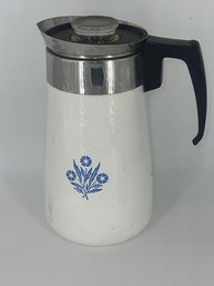 Corning Ware Cornflower 9 Cup Percolator