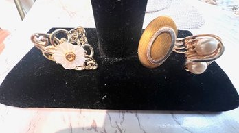 Three Mid Century Rings 925