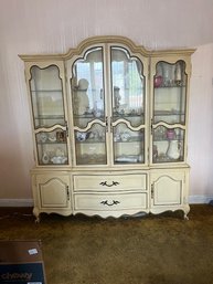 French Regency Breakfront No Contents Included