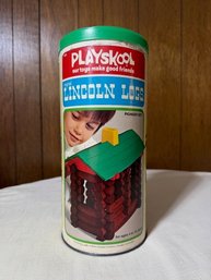 Vintage Playskol Lincoln Logs 1970's
