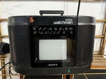 MEGA Sony Watchman Working, Need TV  Connection!
