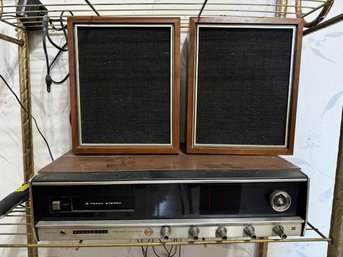 Retro 8 Track Stereo Player Panasonic RE 7800 FM AM Multiplex