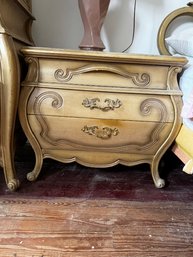 Pair Of Frech Provincial End Tables As Shown