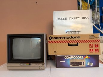 Commodore 64 Computer Full Set Up Includes Everything!