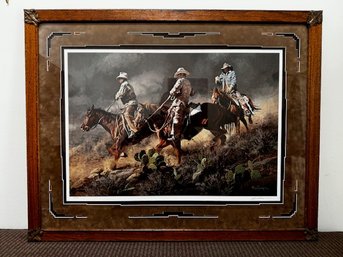 Bustin' For Beans Biscuits And Beef ~Exquisite, Ray Swanson Signed And Numbered Lithograph