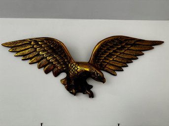 Brass Federal Bald Eagle 34' Wing Span