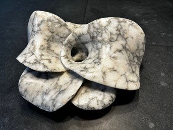 Marble Abstract Floral Sculpture Approx 12' X 16' LONG