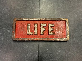 ICONIC Vintage LIFE News Stand Paperweight Approx 7' Long