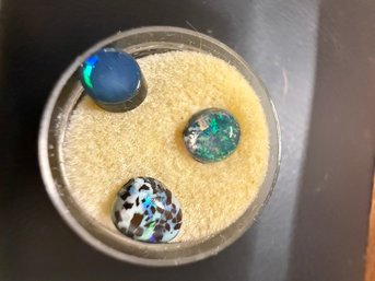Three Opals ~ Water, Fire, Black