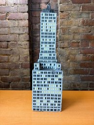 Architectural Building Outsider Art Construction Unsigned Plaster?