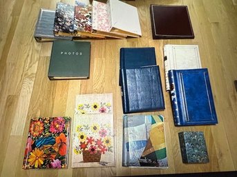 Group Of Assorted Photo Albums