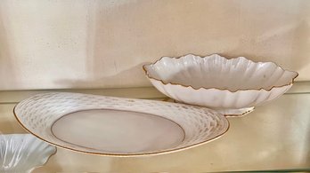 A Pair Of Lenox Oval Bowls