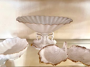A GROUP OF 3 LENOX SERVING PIECES