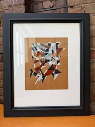 Gouache On Paper Approx 16 X 20 Unsigned Tom John
