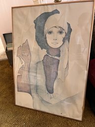 MCM Rosamond Framed Litho Print Approx 22 X 28