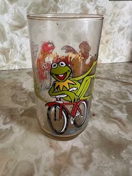 McDonalds Kermit Glass The Great Muppet Caper 1981