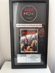 Certified Platinum 'Ladies And Gentlemen' The Rolling Stones Framed