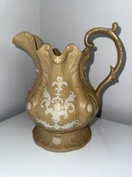 A William Ridgway & Co Pan And Bacchus Pitcher Circa 1830's