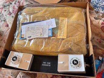 Never Used Electric Heated Blanket By St Mary's Dual Controls